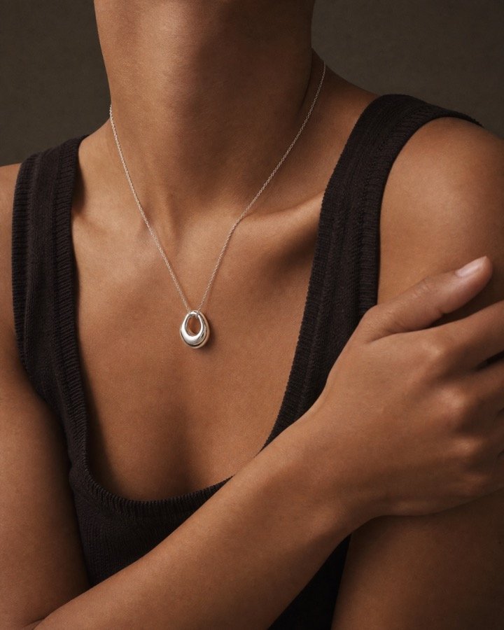 Collier Anneau porté